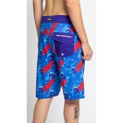 Bermuda Boardshort HD Sublimado Collab Jaws - Masculina - Foto 3