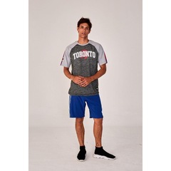 Bermuda Boardshort NBA Com Elástico Royal - Masculina - Foto 5