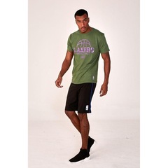 Bermuda Boardshort NBA Com Elástico - Masculina - Foto 5