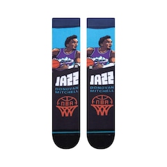 Meia Cano Alto Stance Nba Graded Donovan - Adulto - Foto 2