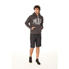 Blusão De Moletom Com Capuz NBA Brooklyn Nets - Masculino - Foto 5