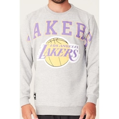 Blusão De Moletom Com Capuz Nba Los Angeles Lakers - Masculino - Foto 4