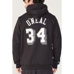 Blusão De Moletom Com Capuz Mitchell & Ness Fechado Com Capuz Los Angeles Lakers - Masculino - Foto 2