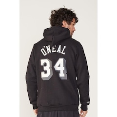 Blusão De Moletom Com Capuz Mitchell & Ness Fechado Com Capuz Los Angeles Lakers - Masculino - Foto 3