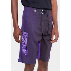 Bermuda Boardshort Nba Gradient Los Angeles Lakers - Masculina - Foto 2