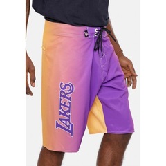 Bermuda Boardshort Nba Gradient Los Angeles Lakers - Masculina - Foto 2