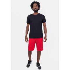 Bermuda Nba Sintética Team Logo Chicago Bulls - Masculina - Foto 2