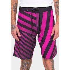 Bermuda Boardshort HD Punk Stripes - Masculina - Foto 4