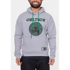 Blusão De Moletom Com Capuz NBA Matrix Boston Celtics - Masculino - Foto 4