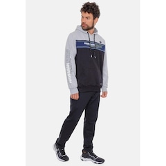 Blusão de Moletom com Capuz HD Canguru Argentina - Masculina - Foto 3