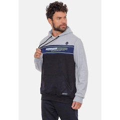 Blusão de Moletom com Capuz HD Canguru Argentina - Masculina - Foto 1