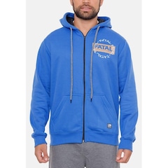 Jaqueta de Moletom com Capuz Fatal Estampado - Masculina - Foto 4