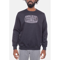 Blusão de Moletom Fatal Gola Careca Mind - Masculina - Foto 3