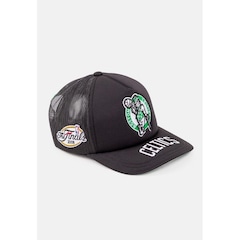 Boné Mitchell & Ness NBA Hwc Boston Celtics - Trucker - Snapback - Adulto - Foto 2