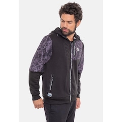 Jaqueta de Moletom com Capuz Hd Canguru Aberto - Masculina - Foto 1