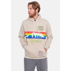 Blusão De Moletom Mitchell & Ness Canguru Denver Nuggets Dikembe Mutombo - Masculino - Foto 4