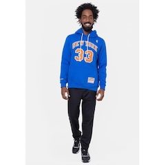 Blusão De Moletom Mitchell & Ness Fechado Patrick Ewing New York Knicks - Masculino - Foto 2