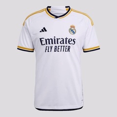 Camisa Real Madrid Home 2024 adidas - Masculina - Foto 1