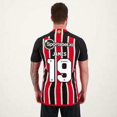 Camisa do São Paulo Ii 2023 19 James adidas - Masculina - Foto 3