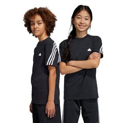 Camiseta adidas 3 Stripes Future Icon - Infantil - Foto 3