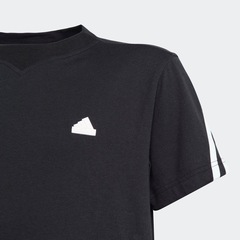 Camiseta adidas 3 Stripes Future Icon - Infantil - Foto 8