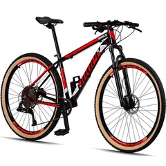 Bicicleta Aro 29 Dropp Race - Freio Hidráulico Suspensão com Trava No Guidão - Câmbio Index - 12V - Adulto - Foto 3