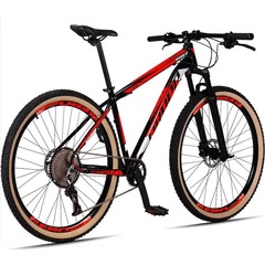 Bicicleta Aro 29 Dropp Race - Freio Hidráulico Suspensão com Trava No Guidão - Câmbio Index - 12V - Adulto - Foto 4