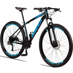 Bicicleta 29 Raider Z3X Pro - Freio Hidráulico Suspensão com Trava - Câmbio Traseiro Shimano Altus - 27V - Adulto - Foto 1
