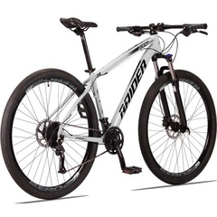 Bicicleta 29 Raider Z3X Pro - Freio Hidráulico Suspensão com Trava - Câmbio Traseiro Shimano Altus - 27V - Adulto - Foto 6