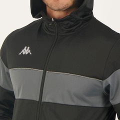 Jaqueta com Capuz Kappa Trilobal - Masculina - Foto 2