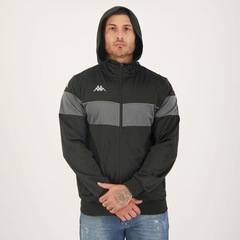Jaqueta com Capuz Kappa Trilobal - Masculina - Foto 5