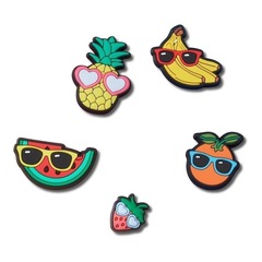 Kit Jibbitz Frutas de Óculos de Sol Pack - 5 Unidades - Unissex - Foto 1