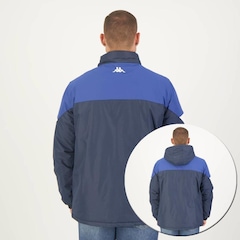 Jaqueta Parka com Capuz Kappa Dobby Poly - Masculina - Foto 3