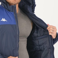 Jaqueta Parka com Capuz Kappa Dobby Poly - Masculina - Foto 4