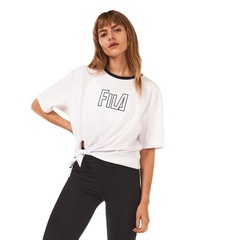 Camiseta Fila Cropped Street Hop - Feminina - Foto 1