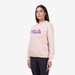 Blusão com Capuz Fila Letter - Feminino - Foto 3