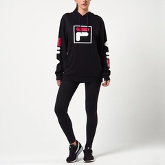 Blusão com Capuz Fila Fbox Hoodie - Unissex - Foto 8
