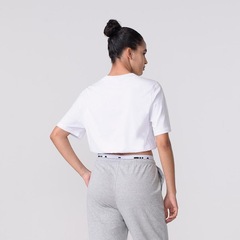 Blusa Cropped Fila Elastic - Feminina - Foto 3