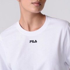 Blusa Cropped Fila Elastic - Feminina - Foto 5