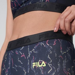 Calça Legging Fila Train Elastic II - Feminina - Foto 5