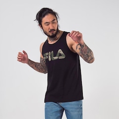 Camiseta Regata Fila Letter Basic - Masculina - Foto 2