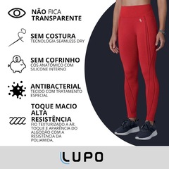 Calça Lupo Sport Legging sem Costura Pomodoro - Feminina - Foto 4