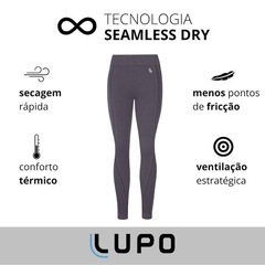 Calça Lupo Sport Legging sem Costura - Feminina - Foto 3