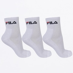 Meia Cano Médio Fila Tripack - Unissex - Foto 1