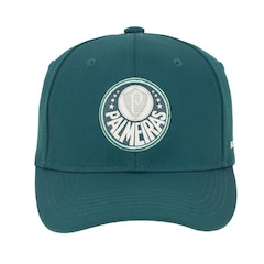 Boné do Palmeiras Aba Curva Supercap Símbolo Bordado Oficial - Snapback - Adulto - Foto 1