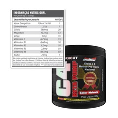 Pré Treino C4 Beta Pump New Millen - Melancia - 225g - Foto 2