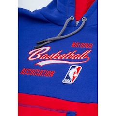 Blusão de Moletom com Capuz Nba Fechado Logo - Infantil - Foto 4