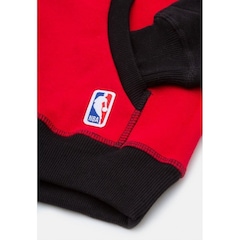 Blusão de Moletom com Capuz NBA Fechado Om Capuz Chicago Bulls - Masculino - Foto 2