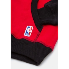 Blusão de Moletom com Capuz NBA Fechado Om Capuz Chicago Bulls - Masculino - Foto 5