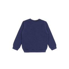 Blusão de Moletom HD Estampado Marinho - Infantil - Foto 2